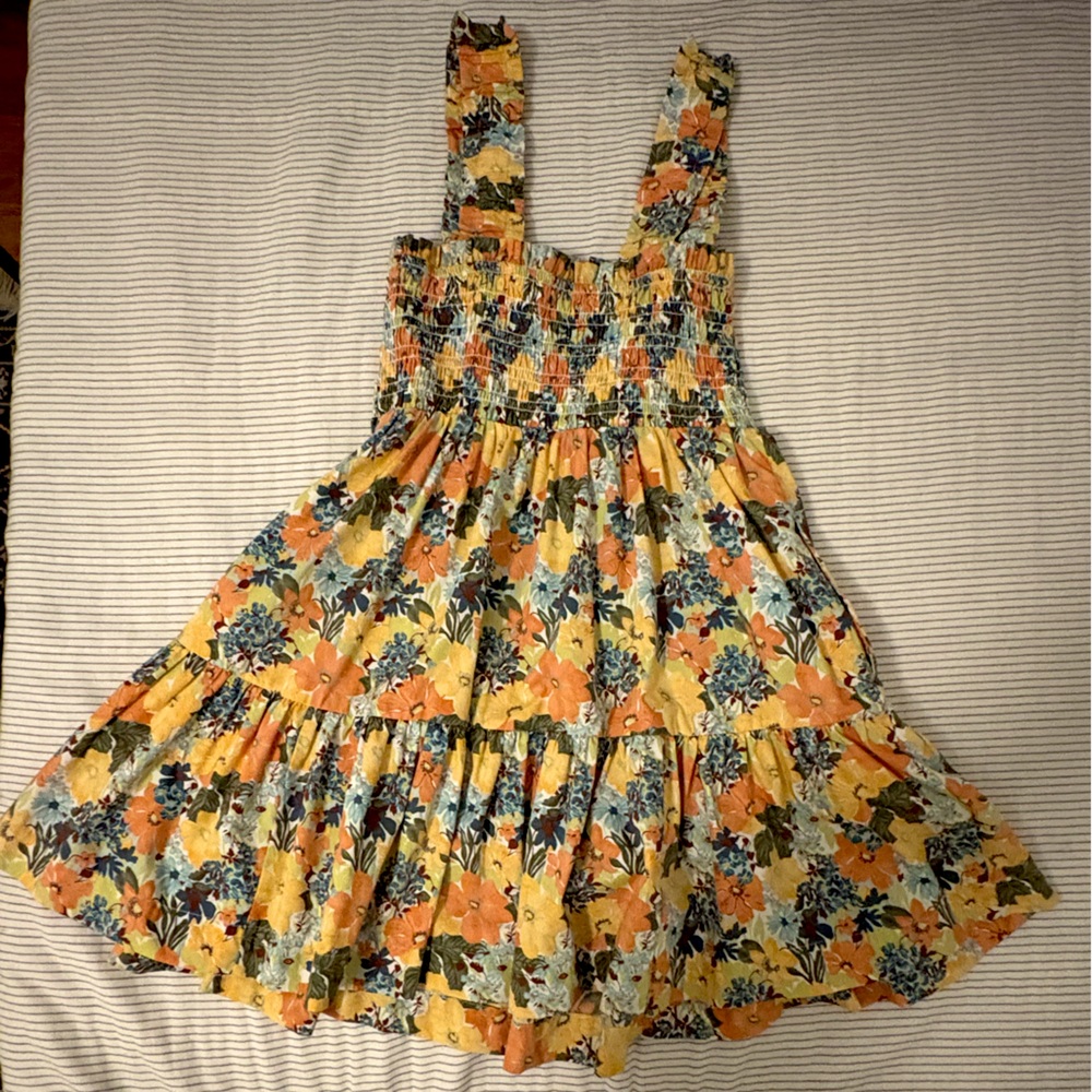Abercrombie & Fitch Floral Mini Dress - Multicolor